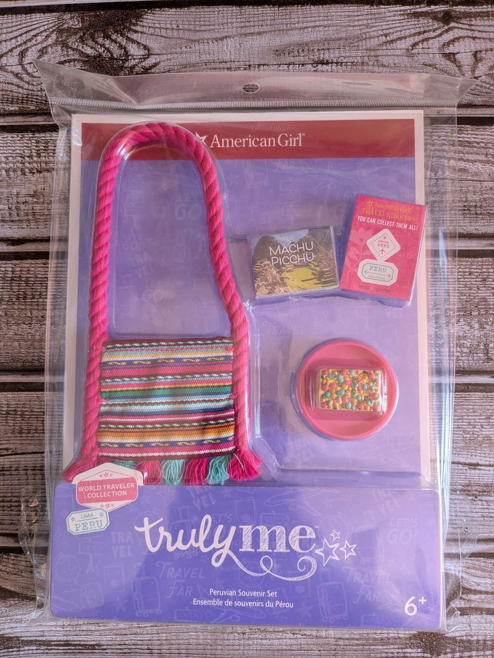 American Girl Truly Me World Traveler Peruvian Souvenir Set